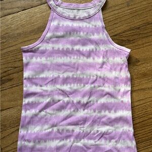 Cat & Jack Lavender and Cream Bodysuit